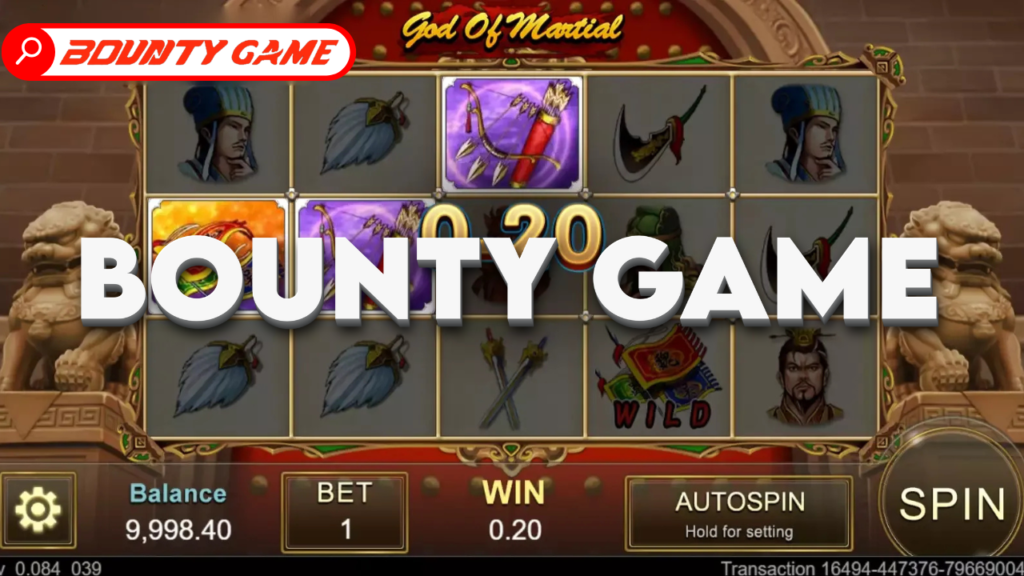 Slot God of Martial by JILI showcasing martial arts-inspired reels with wilds, scatters, and free spins for big wins.