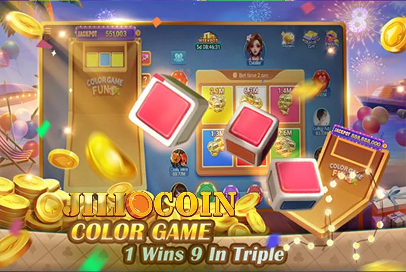 Slot Color Game by JILI with vibrant and colorful symbols offering exciting rewards