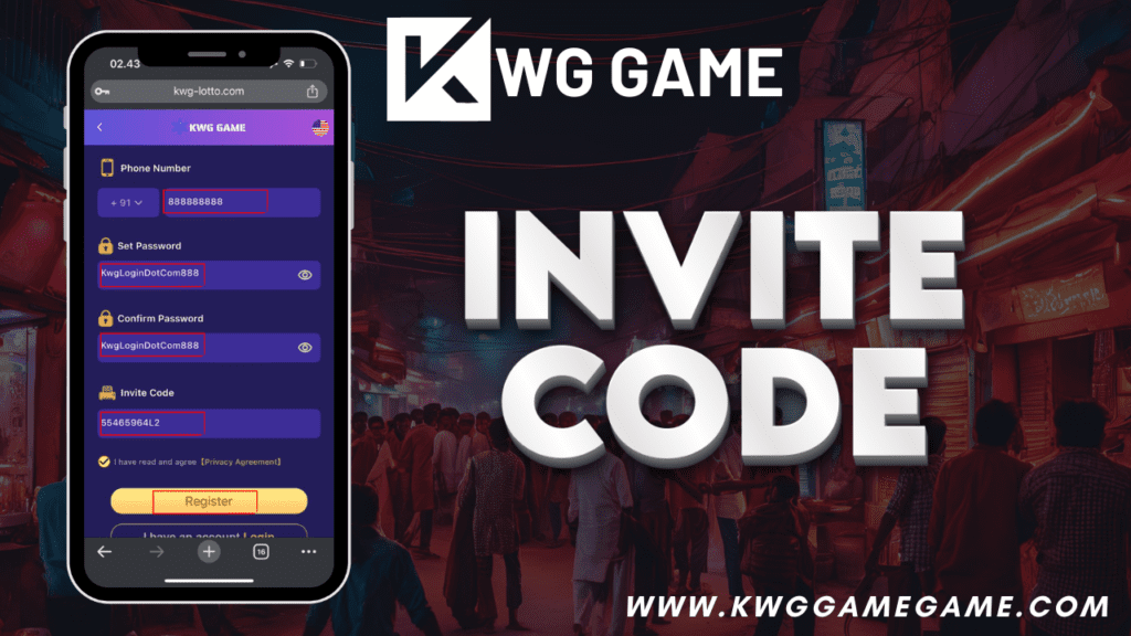 Share KWG Game recommendation code and earn rewards effortlessly.