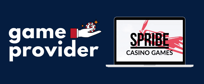 Spribe Gaming Provider logo with a sleek design, representing innovative online casino games and iGaming solutions